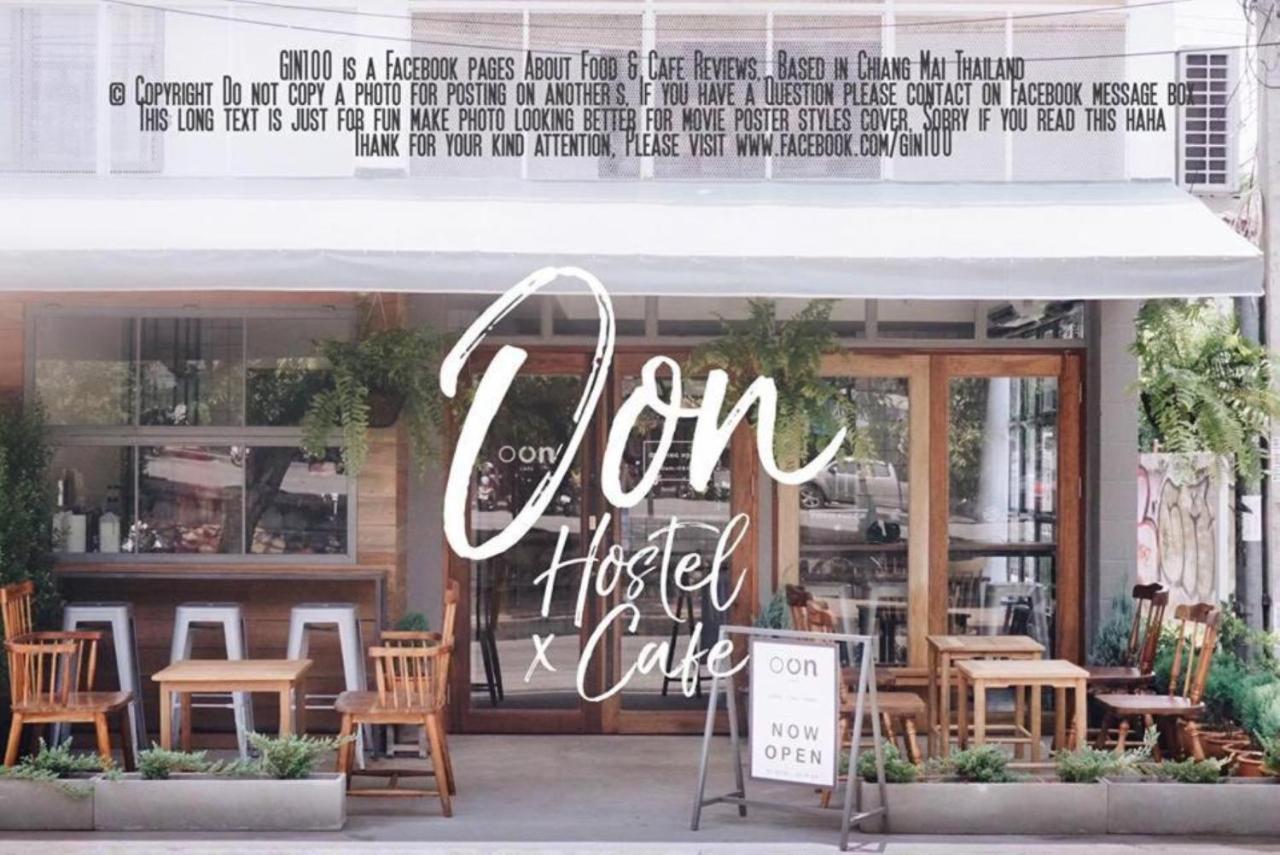 Хостел Oon Poshtel X Cafe Чиангмай Экстерьер фото